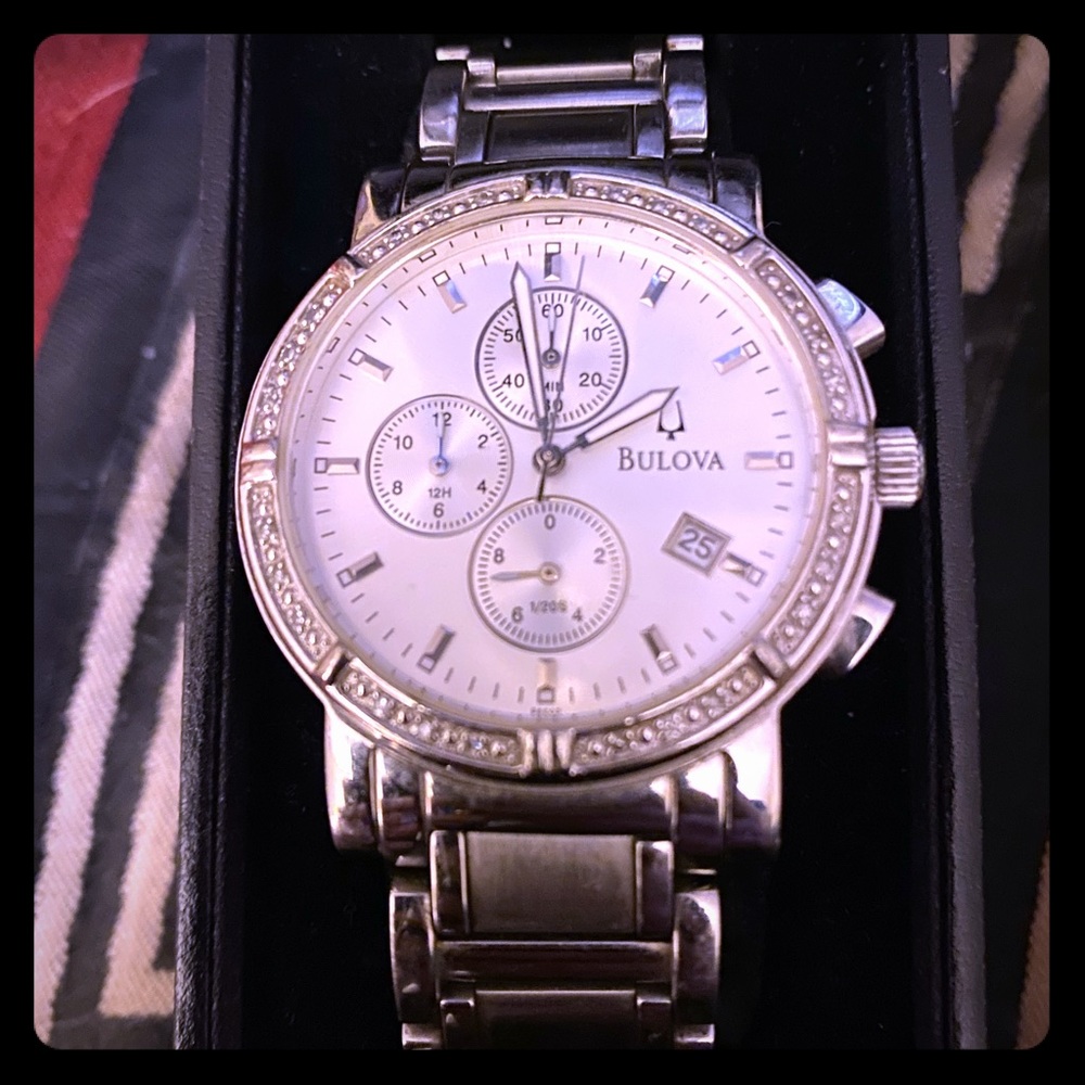 Bulova 96E03 Diamond Accented Watch